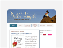 Tablet Screenshot of dellatemple.com